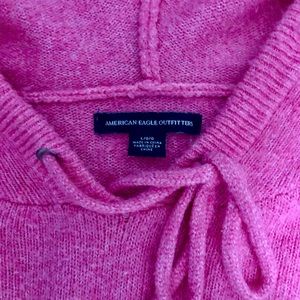 Lightweight distressed hoodie